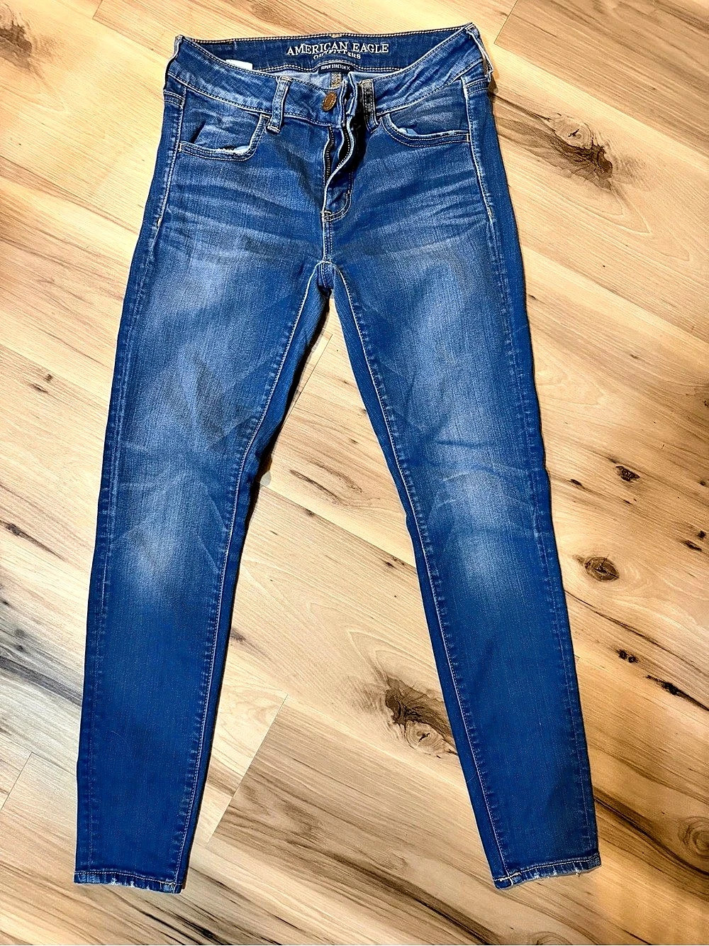 American Eagle Skinny Jeans in Blue